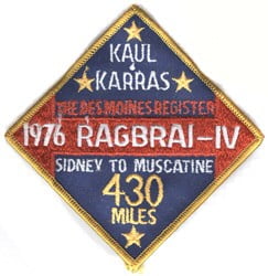 Vintage RAGBRAI Patches