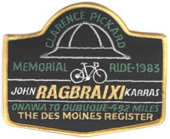 Vintage RAGBRAI Patches