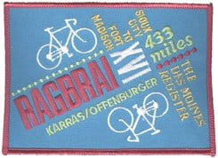 Vintage RAGBRAI Patches