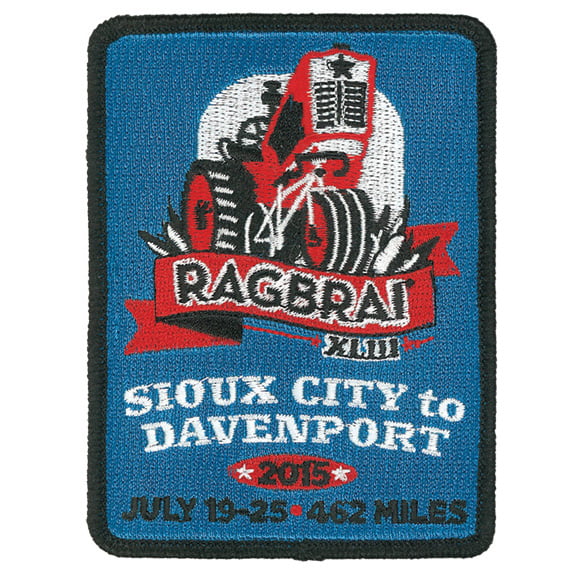 Vintage RAGBRAI Patches