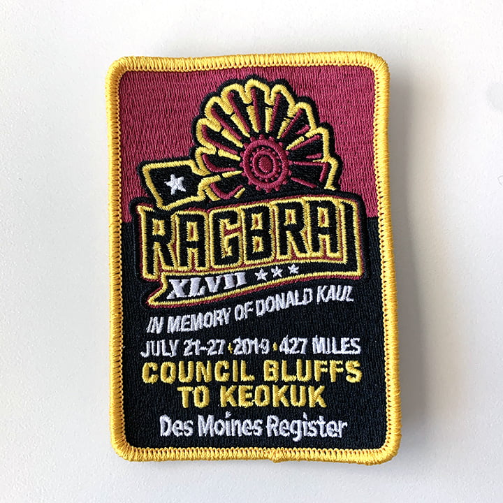 Vintage RAGBRAI Patches