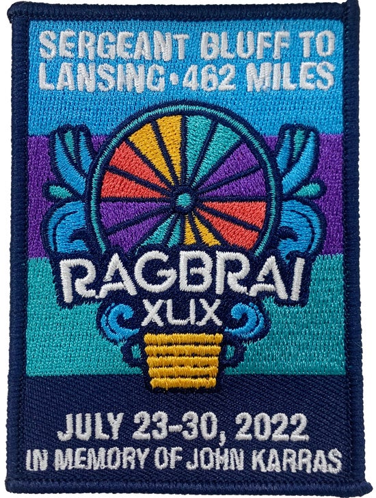 Vintage RAGBRAI Patches