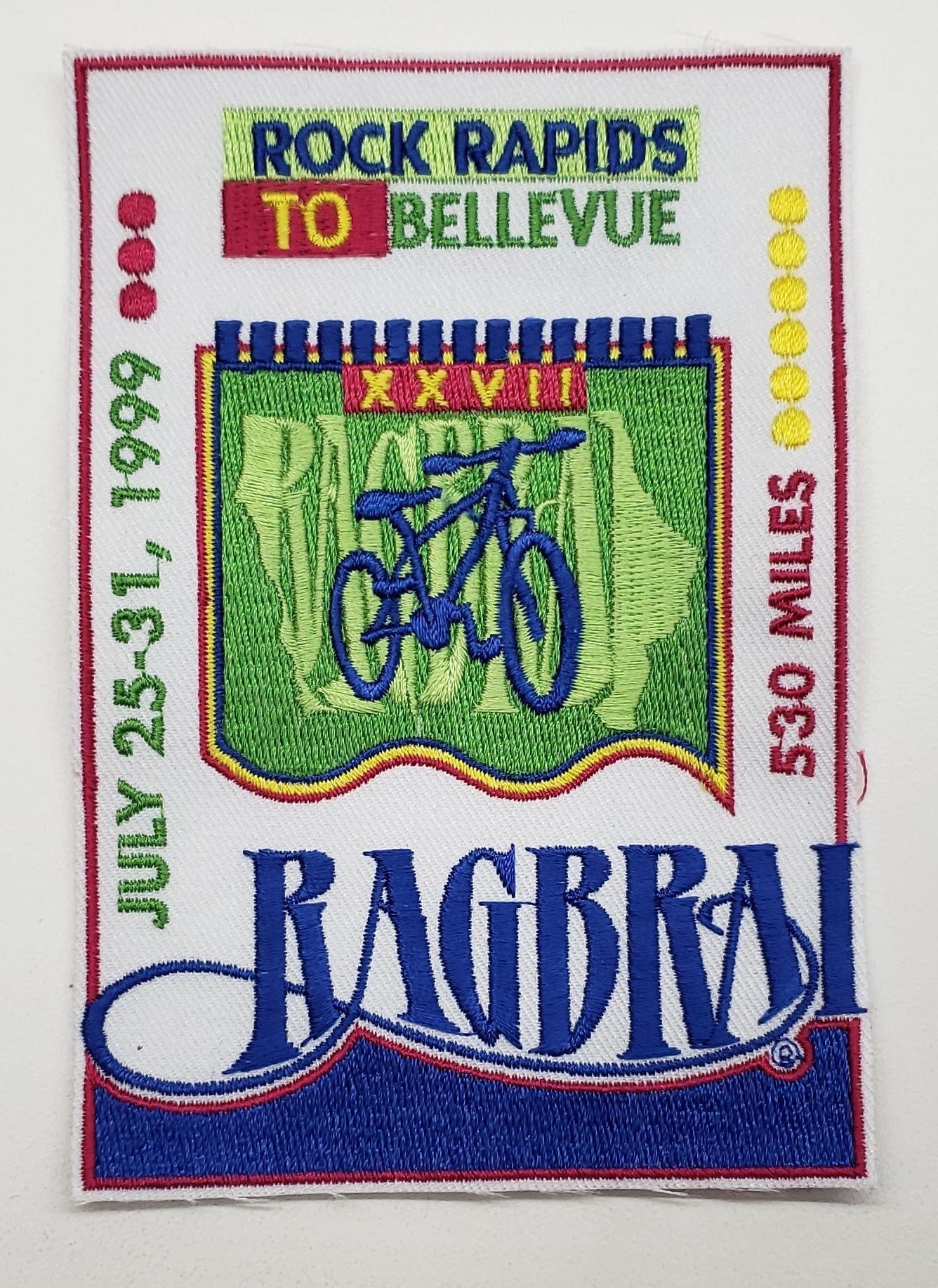Vintage RAGBRAI Patches