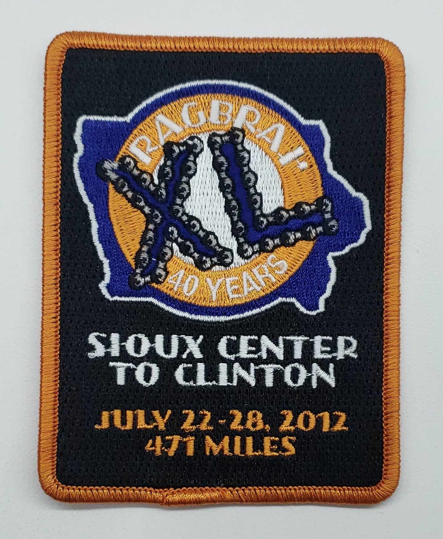 Vintage RAGBRAI Patches