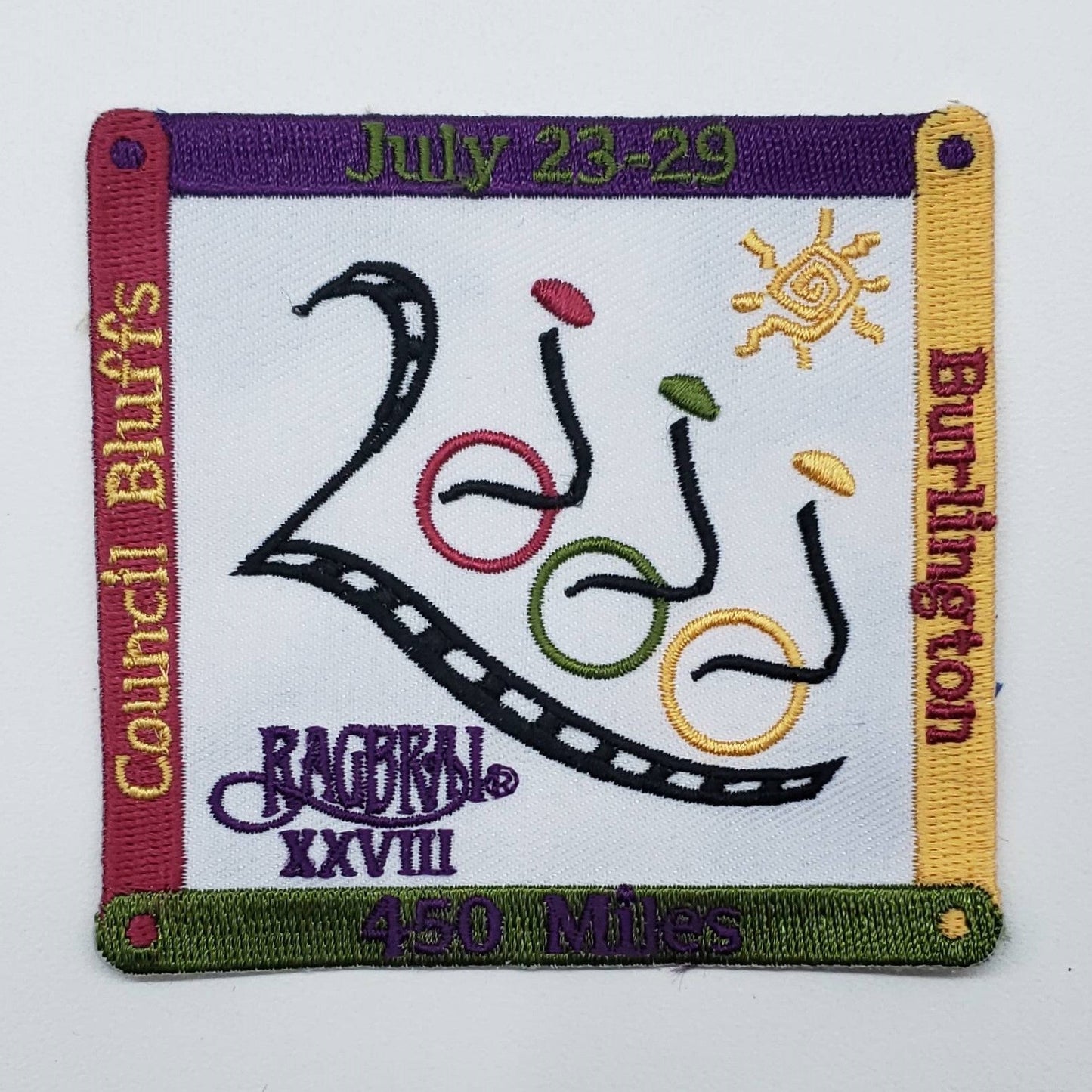 Vintage RAGBRAI Patches