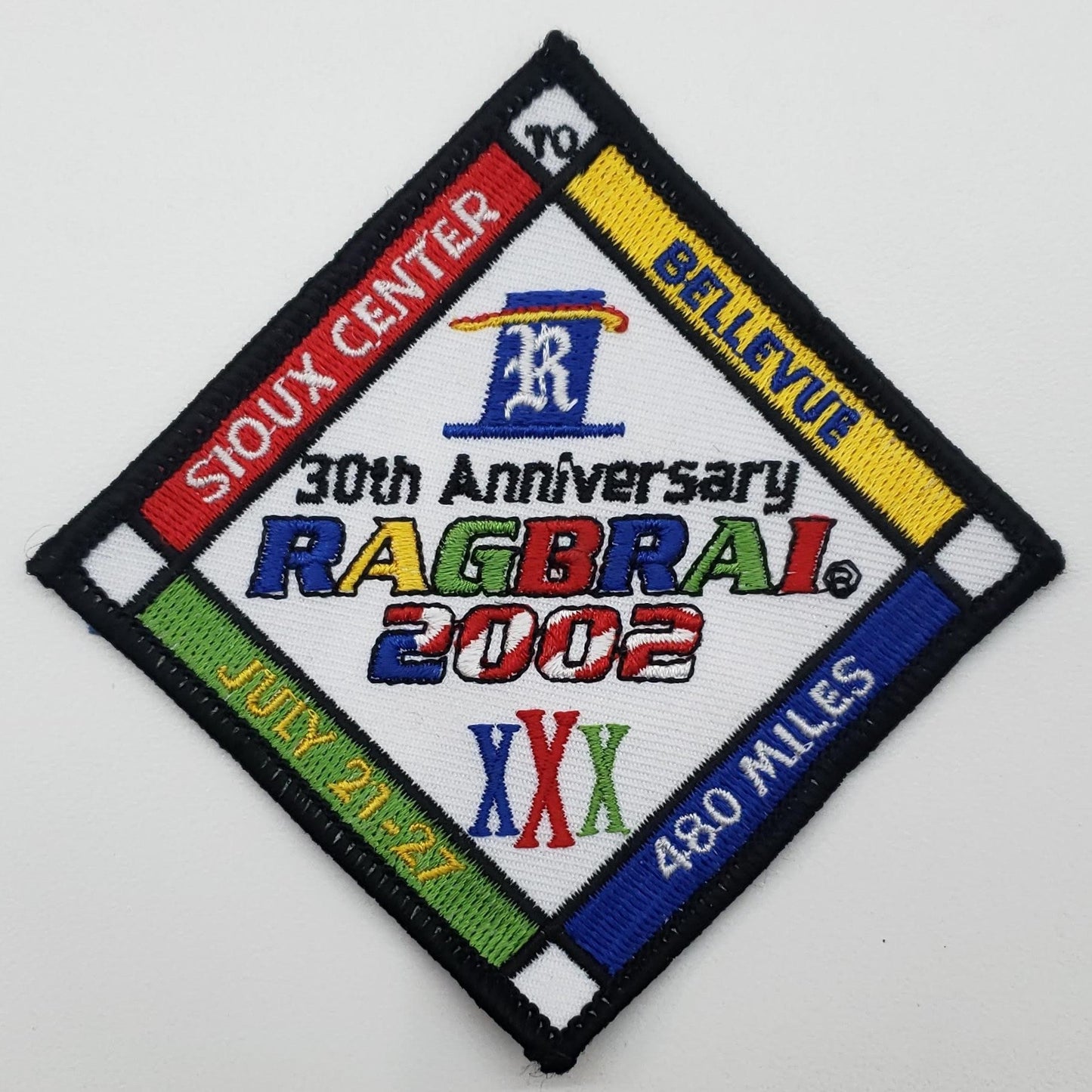 Vintage RAGBRAI Patches