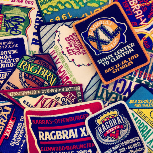 Vintage RAGBRAI Patches