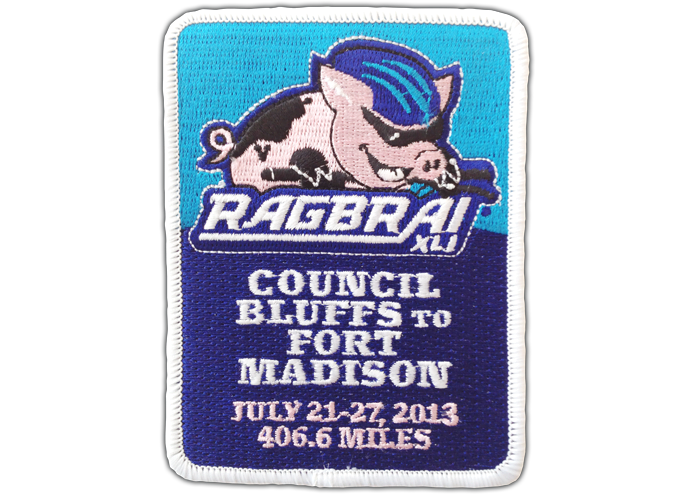 Vintage RAGBRAI Patches