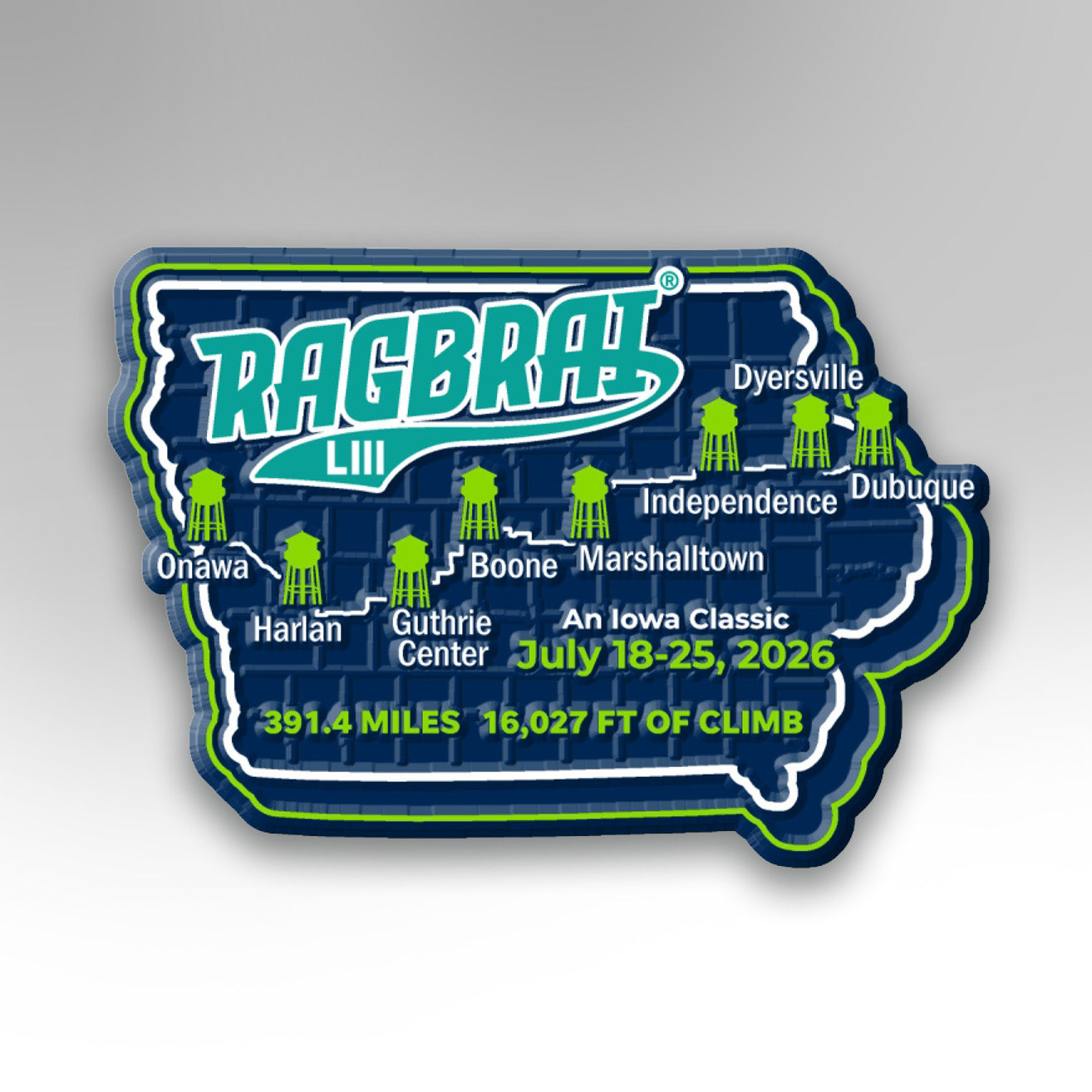 53 Route Magnet