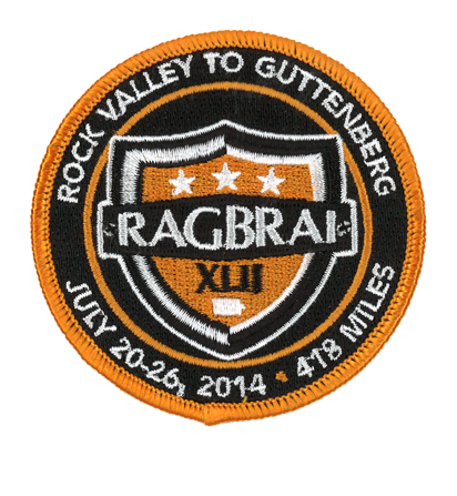 Vintage RAGBRAI Patches