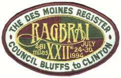 Legacy RAGBRAI Patches