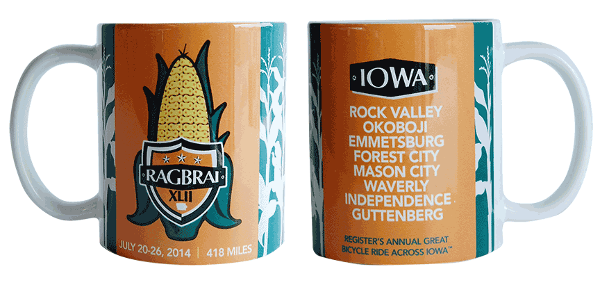 Legacy RAGBRAI Mugs