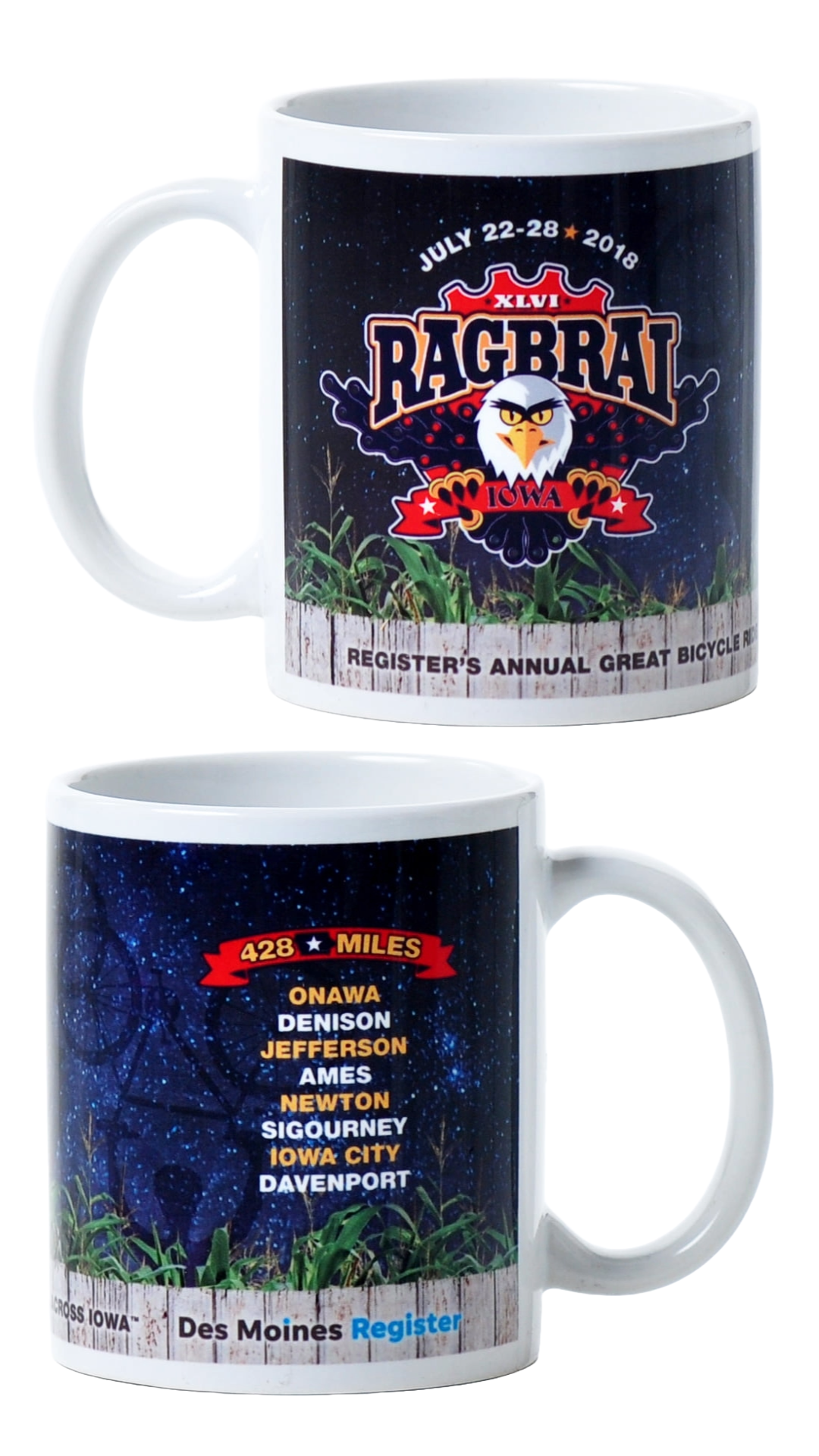 Legacy RAGBRAI Mugs