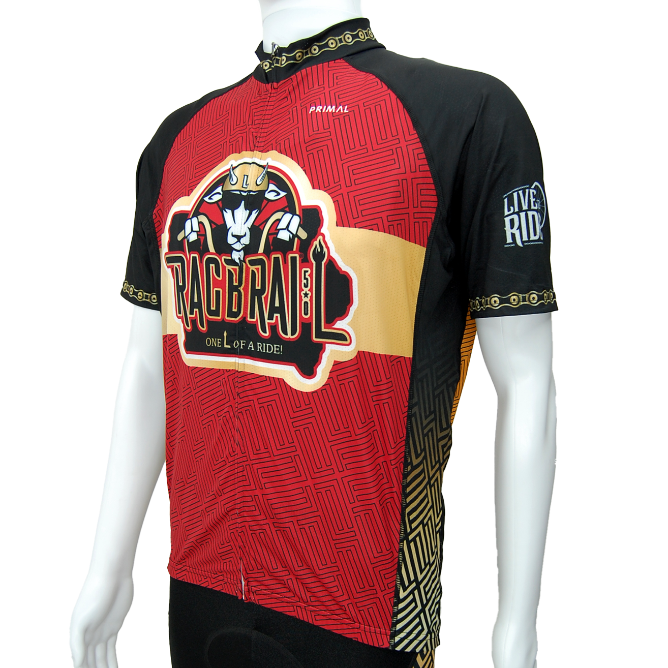 RAGBRAI Men's Sleeved Goat Jersey