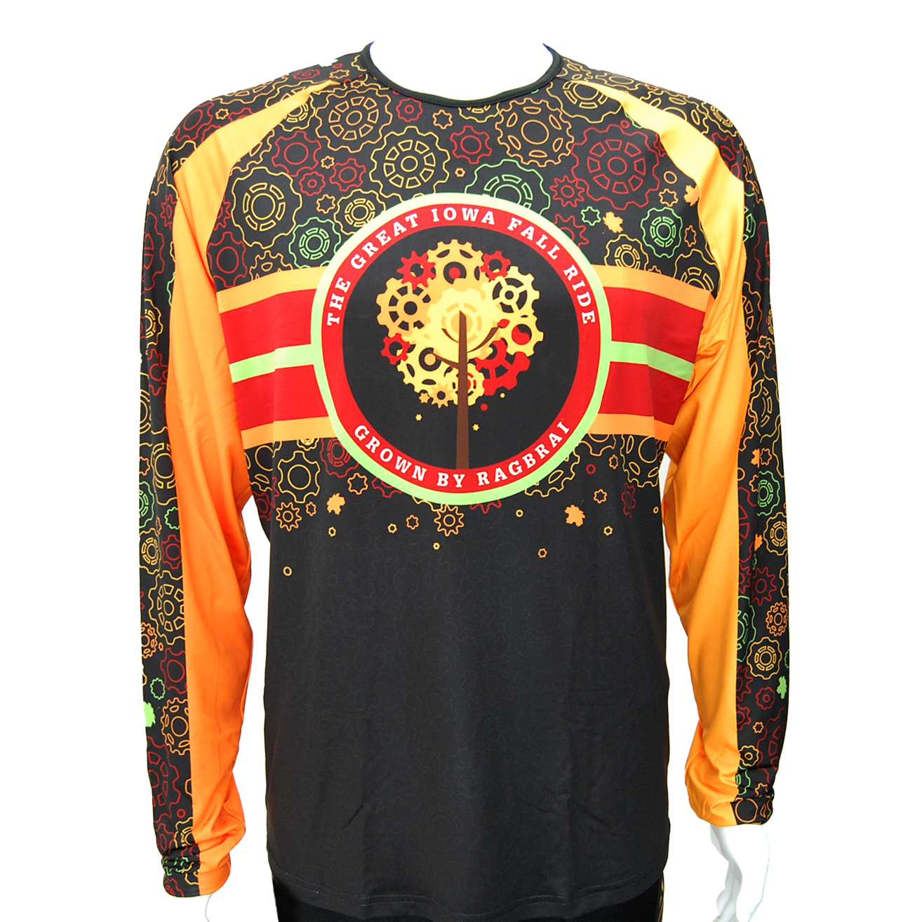 Fall RAGBRAI Active Long Sleeve Tee