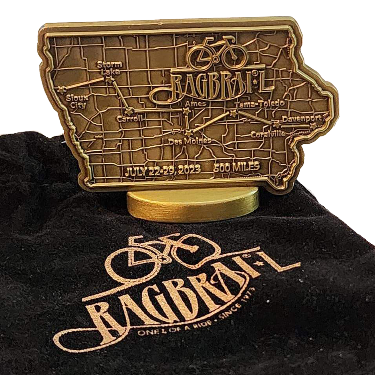 2023 Finisher Token: RAGBRAI L