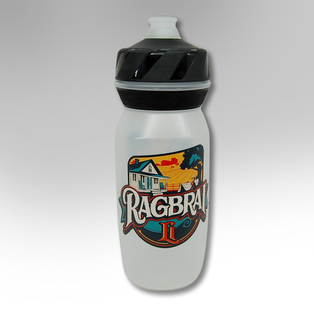 RAGBRAI LI Logo Water Bottle