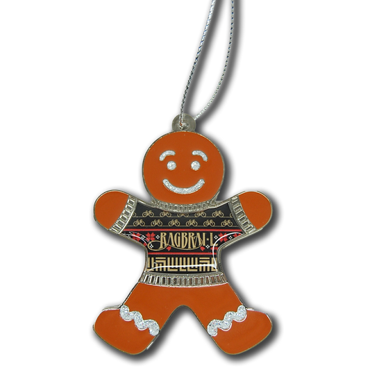 RAGBRAI L Gingie Ornament