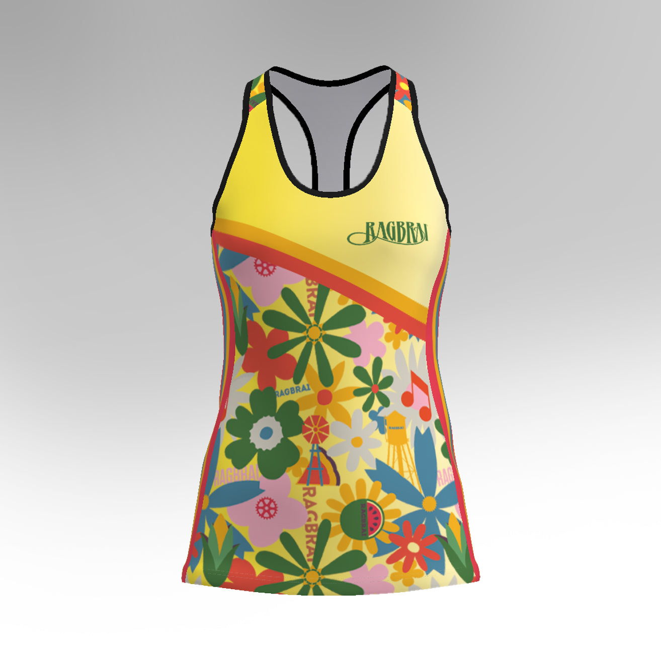 Sunny Floral Astara Tank