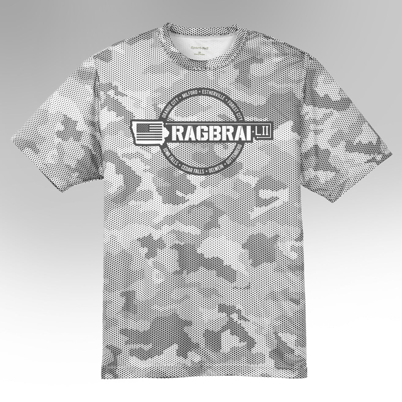 2025 RAGBRAI LII Town Tech Tee