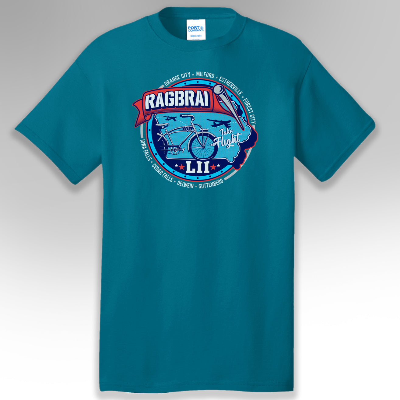 2025 RAGBRAI LII Town Tee